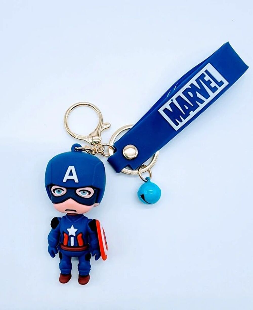 Captain America Keyring Keychain Bag Charm